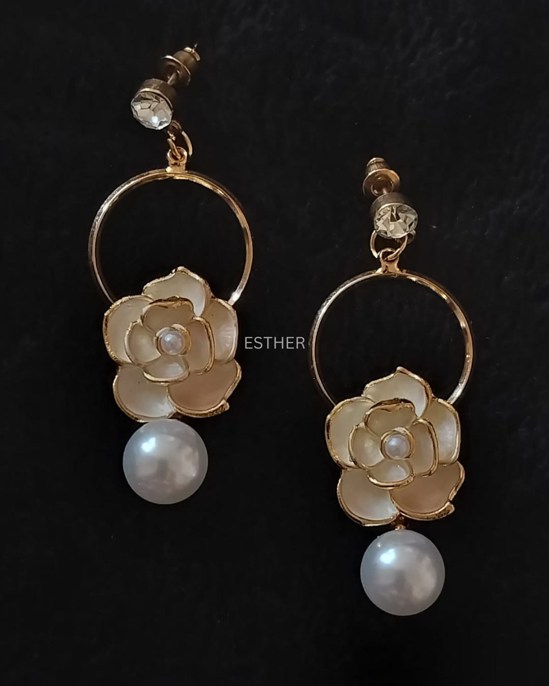 Opal Blossom Earrings