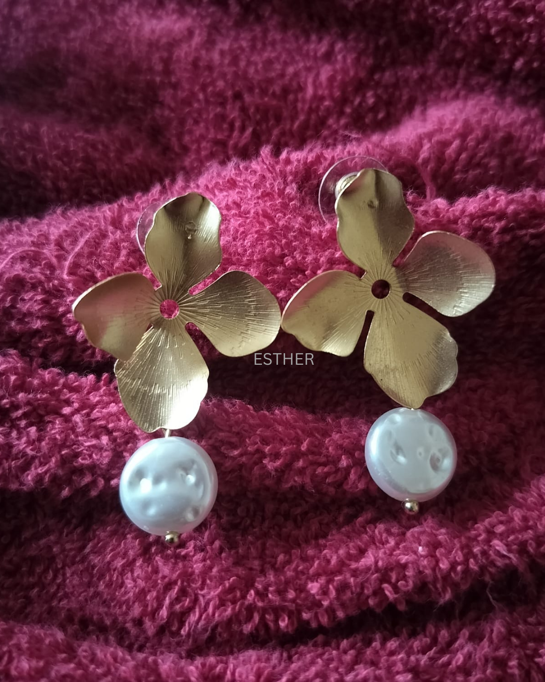 Golden Bloom Earrings