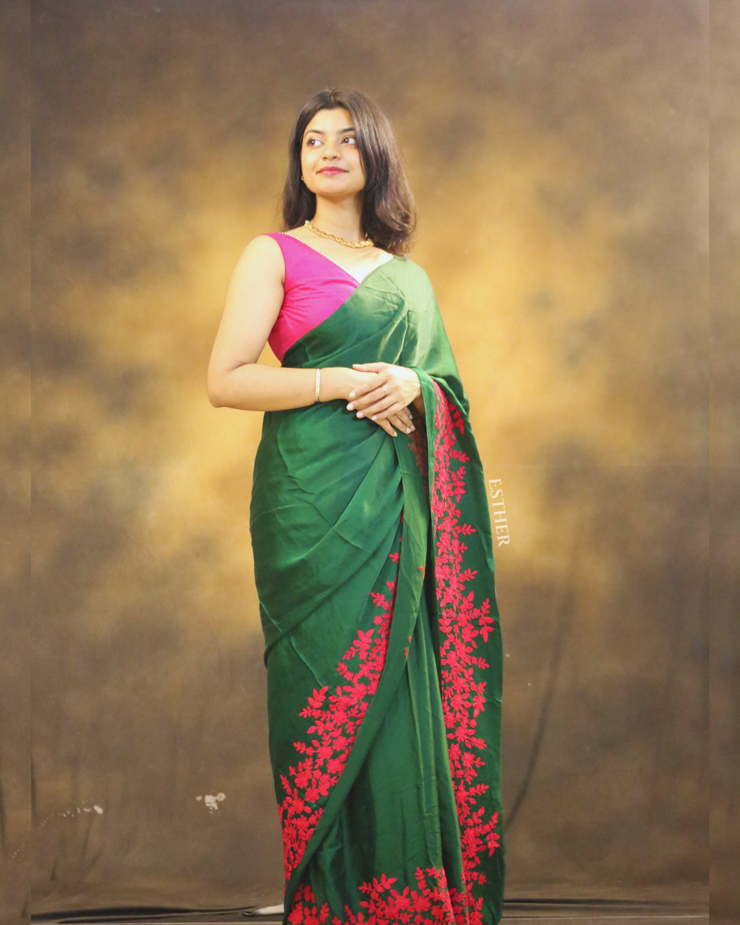 Silk Garden Saree