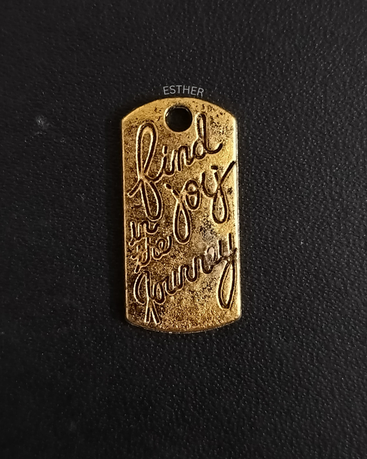 Find Joy in the journey - Phone Charm