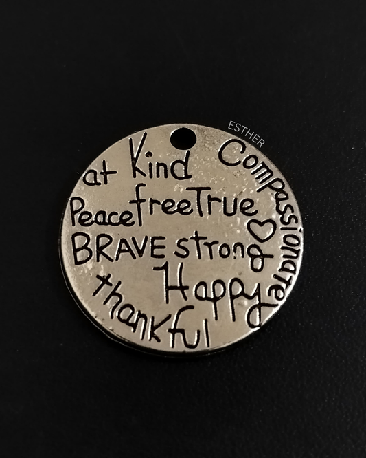 Affirmations - Phone Charm