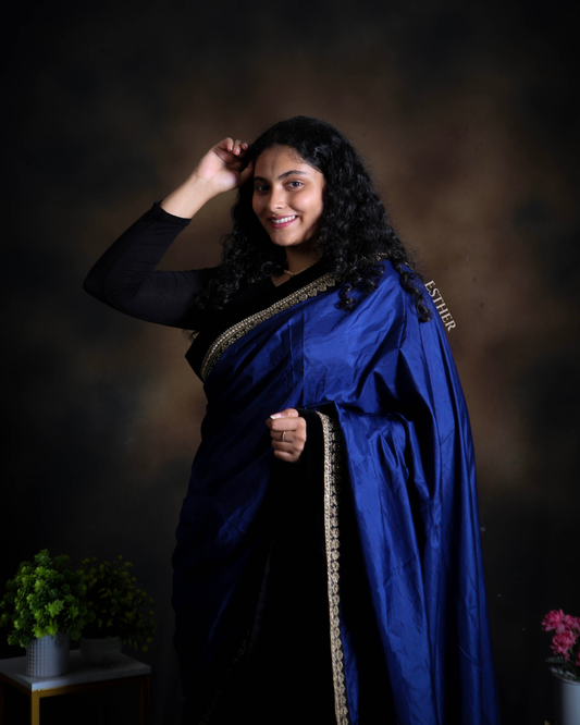 Velvet Storm Saree