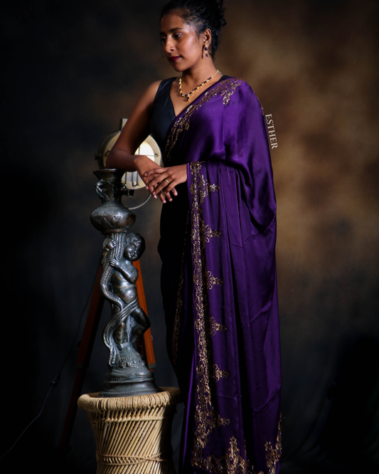 Violet Dream Saree