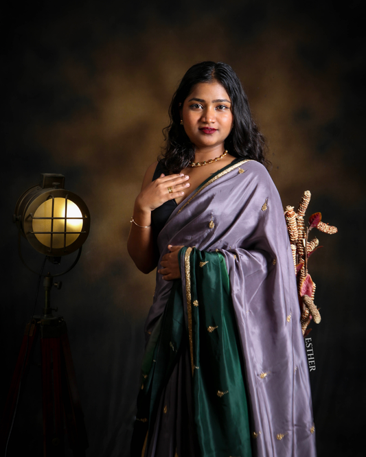 Sage Haze Saree