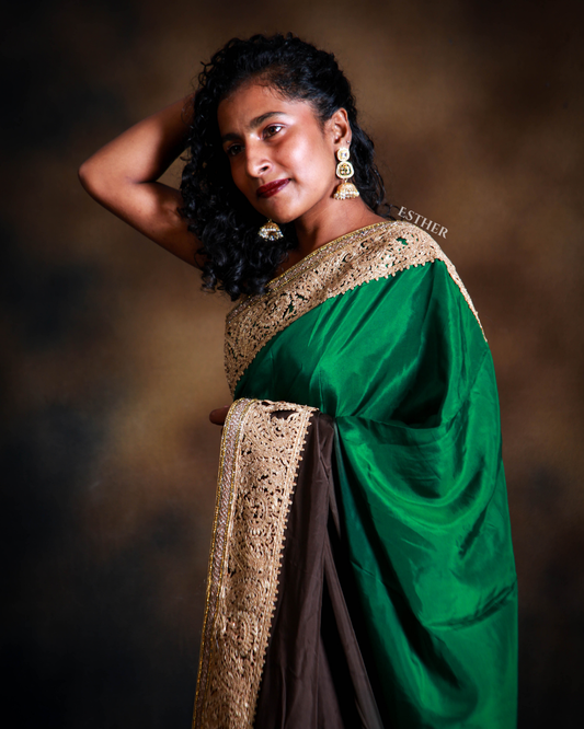 Earthy Meadow Saree