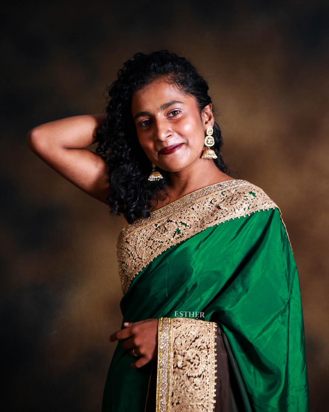 Earthy Meadow Saree