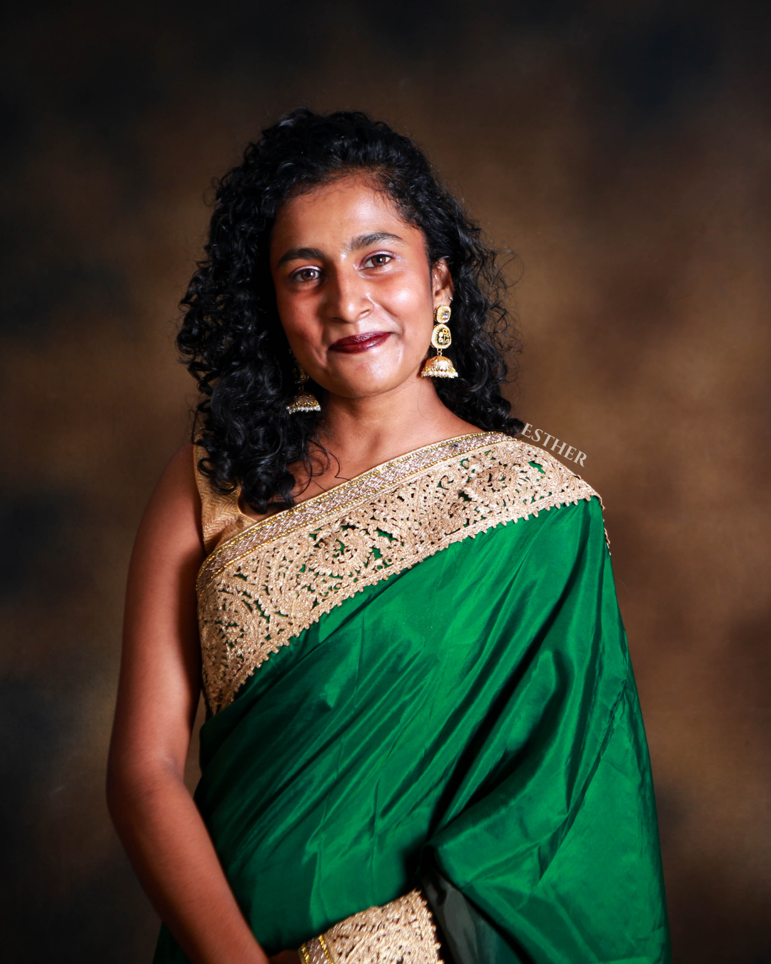 Earthy Meadow Saree