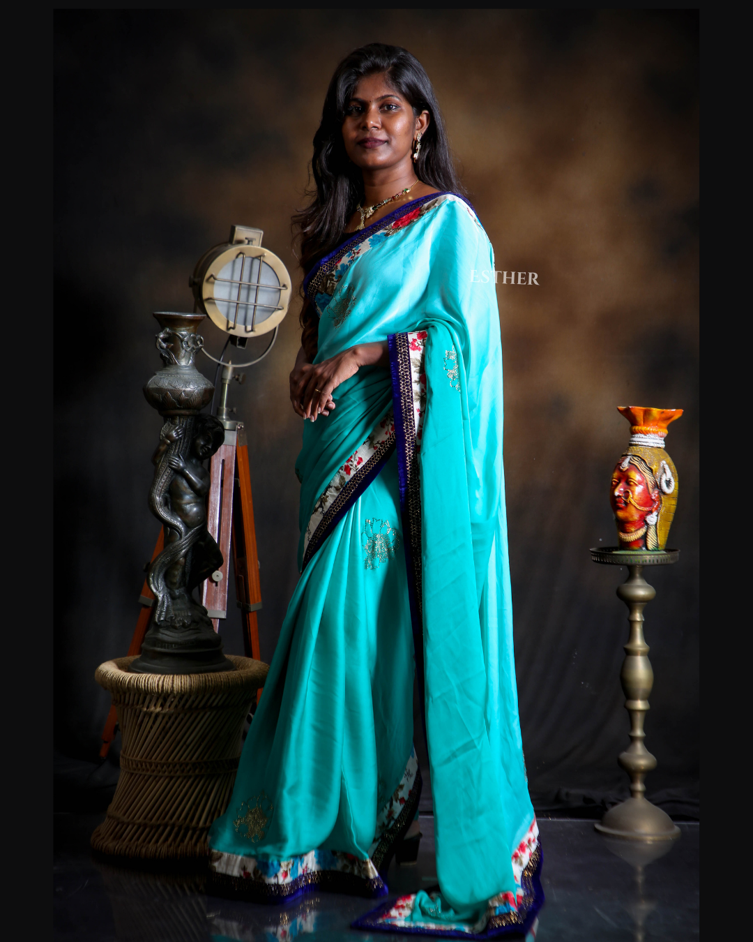 Jade Garden Saree