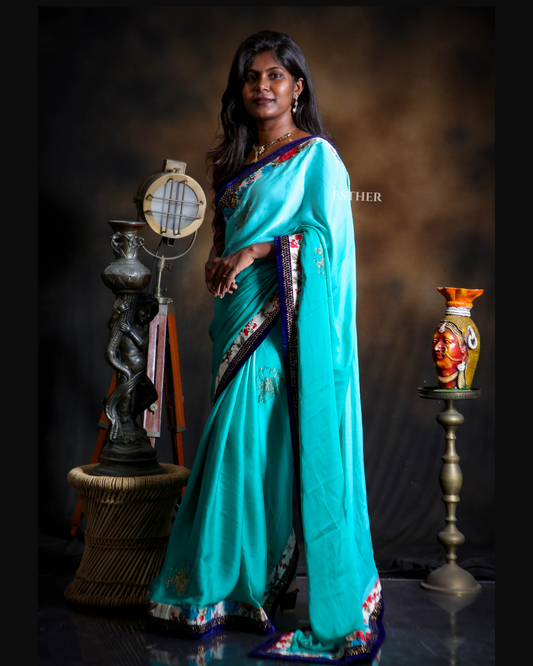 Jade Garden Saree