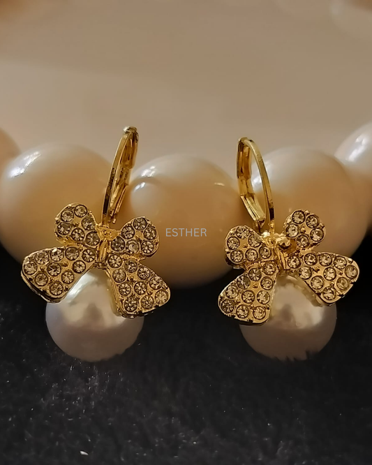 Ivory Knot Earrings