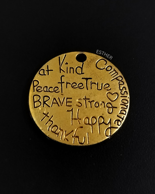 Affirmations - Phone Charm