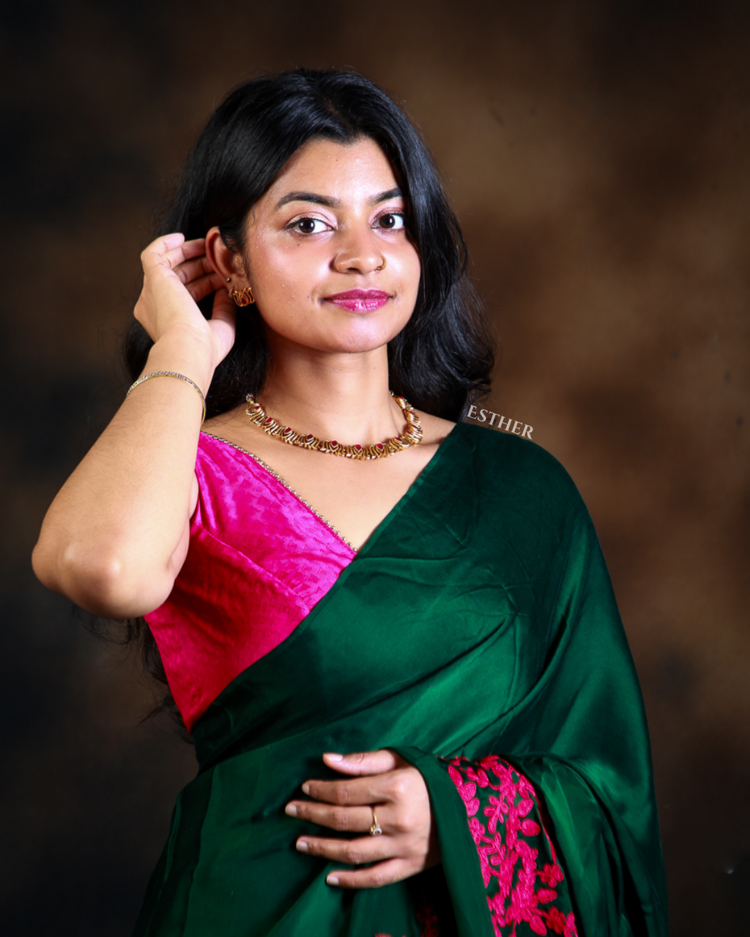 Silk Garden Saree