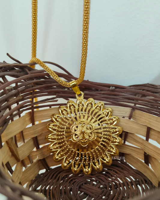 Floral Ray Pendant