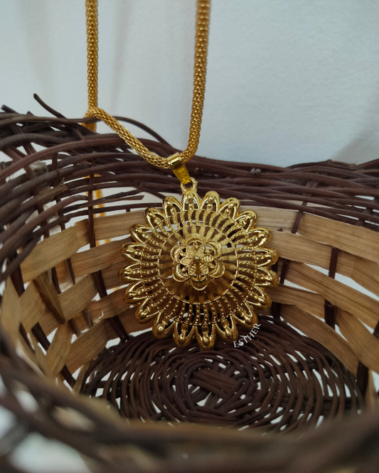 Floral Ray Pendant