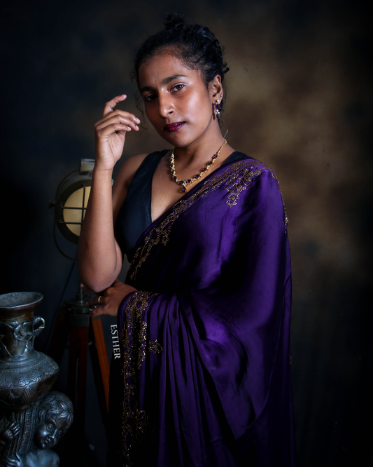 Violet Dream Saree