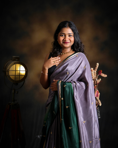 Sage Haze Saree