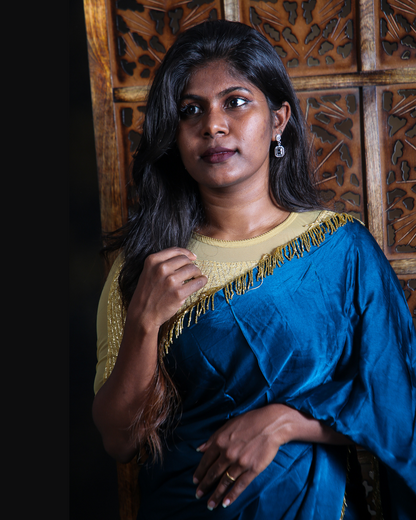 Blue Mirage Saree