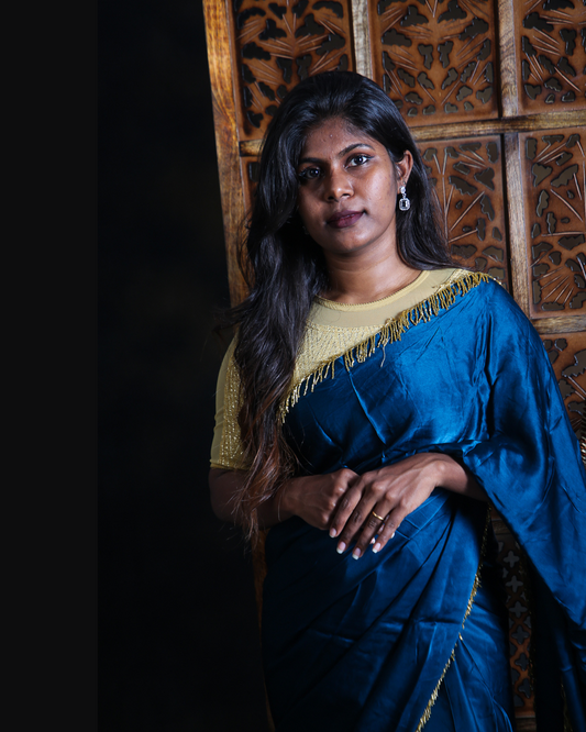 Blue Mirage Saree