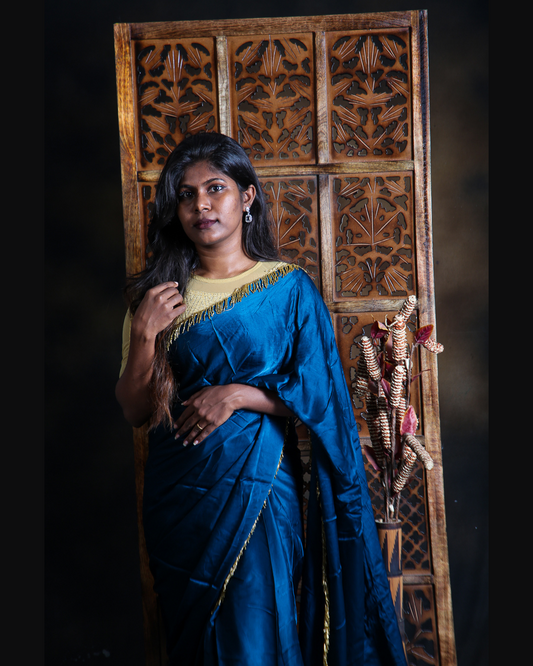 Blue Mirage Saree